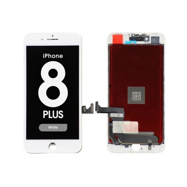 LCD Screen and Digitizer Assembly for iPhone 8 Plus (White)