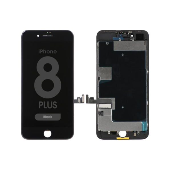 LCD Screen and Digitizer Assembly for iPhone 8 Plus (Black)