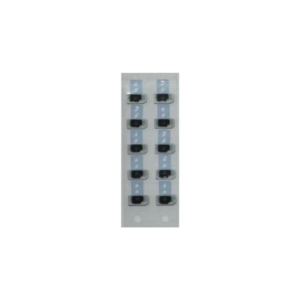 (10 Pack) Rear Microphone Mesh for iPhone 14 Pro (Black)
