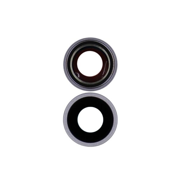 Premium - Rear Camera Lens w/ Rings for iPhone 14 Plus (2 Piece Set) (Purple)
