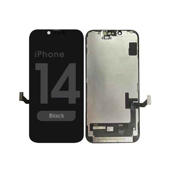 Aftermarket LCD Screen and Digitizer Assembly for IP 14 (Black)
