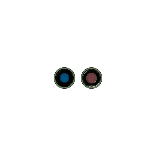 Premium - Rear Camera Lens w/ Rings for iPhone 13 Mini (Real Sapphire) (Alpine Green)