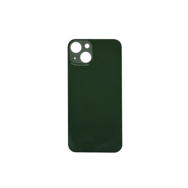 Glass Back Cover for iPhone 13 (No Logo) (Alpine Green)