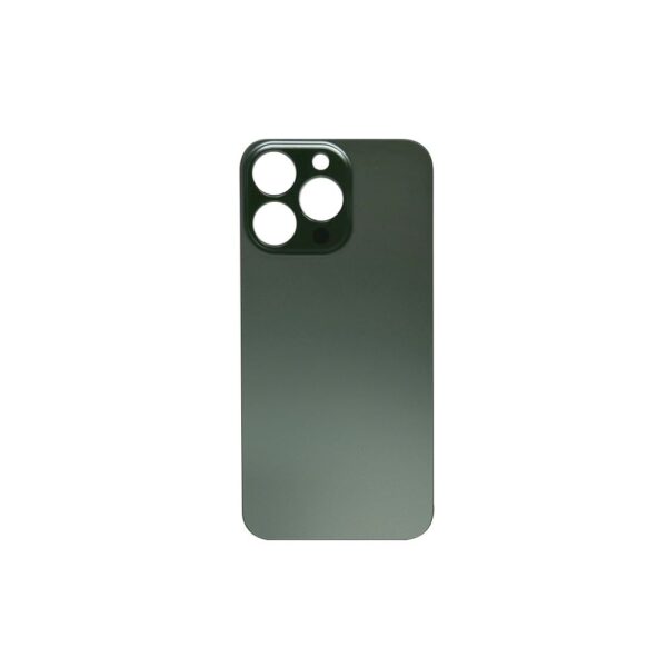 Glass Back Cover for iPhone 13 Pro (No Logo) (Alpine Green)