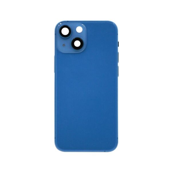 Back Housing for iPhone 13 Mini (No Logo) (Blue)