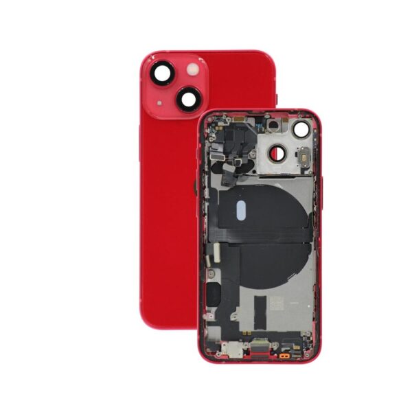 Back Housing for iPhone 13 Mini (US Version) (Grade A) (Red)