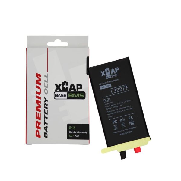 Battery Cell without Flex for iPhone 13 (BMS) (3227 mAh) (Spot Weld Required)