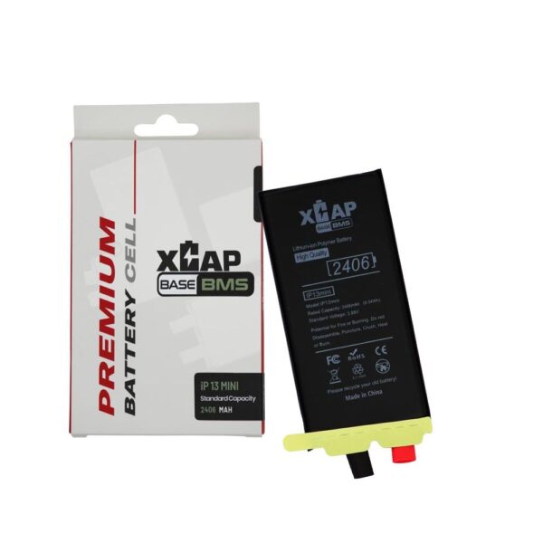 Battery Cell without Flex for iPhone 13 Mini (BMS) (2406 mAh) (Spot Weld Required)