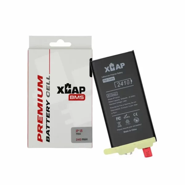 Battery Cell without Flex for iPhone 13 Mini (BMS) (2410 mAh) (Spot Weld Required)