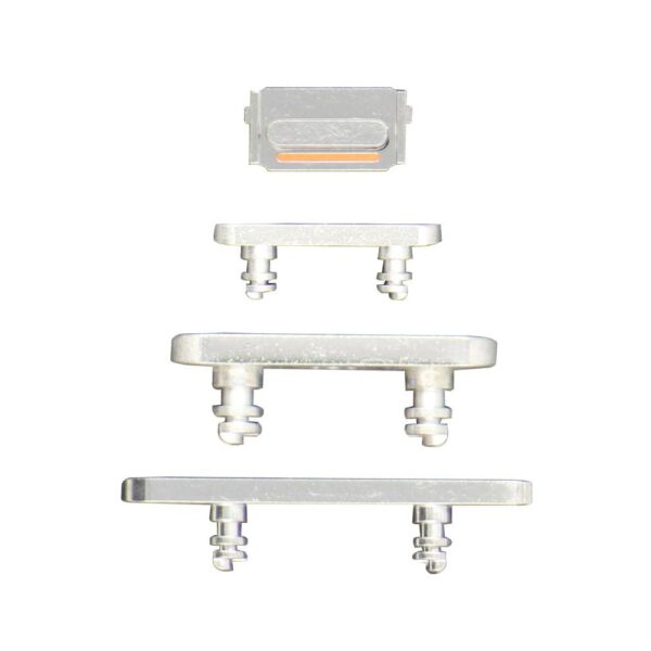 Button Set for iPhone 13 Pro (Power/Volume/Mute) (Silver)