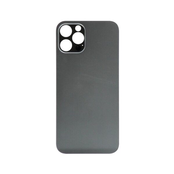 Glass Back Cover for iPhone 12 Pro (No Logo) (Graphite)
