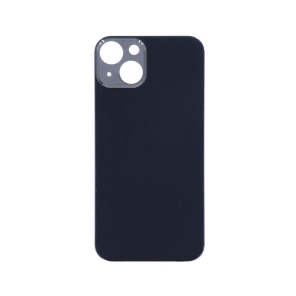 Glass Back Cover for iPhone 13 (No Logo) (Midnight)
