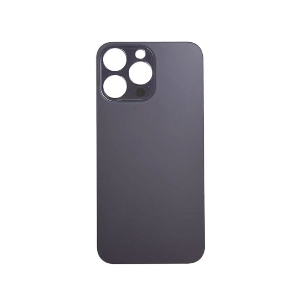 Glass Back cover for iPhone 14 Pro Max (No logo) (Deep Purple)