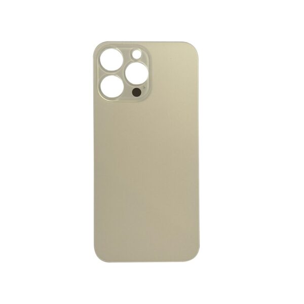 Glass Back cover for iPhone 14 Pro Max (No logo) (Gold)