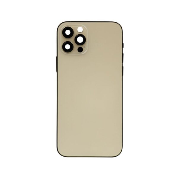 Back Housing for iPhone 12 Pro (No Logo) (Gold)