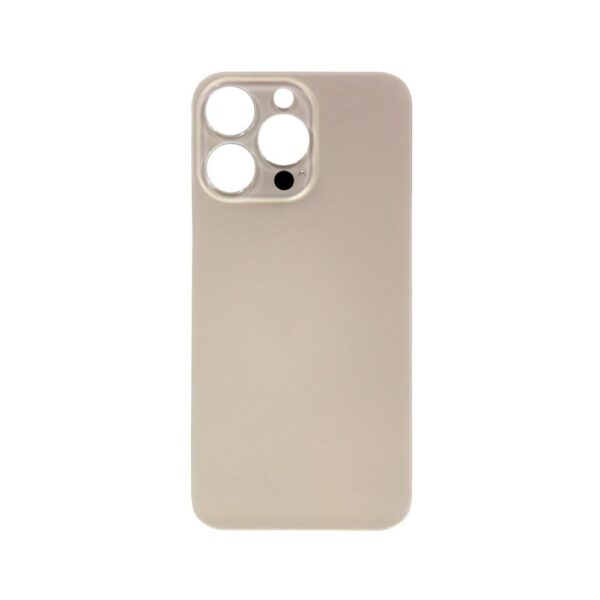 Glass Back Cover for iPhone 13 Pro (No Logo) (Gold)