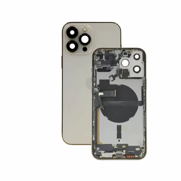 Back Housing for iPhone 13 Pro Max (US Version) (Grade B+) (Gold)