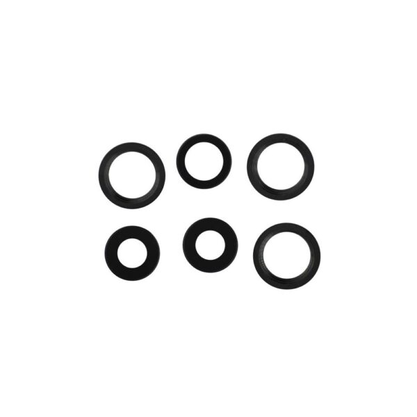 Premium - Rear Camera Lens w/ Rings for iPhone 12 Pro (Graphite)