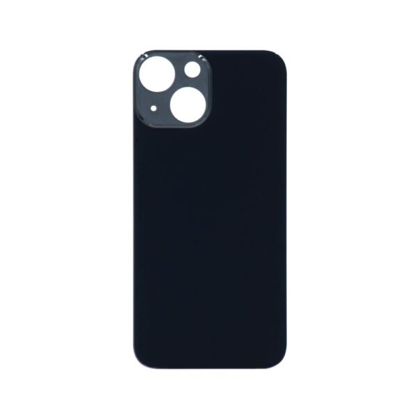 Glass Back Cover for iPhone 13 Mini (No Logo) (Midnight)