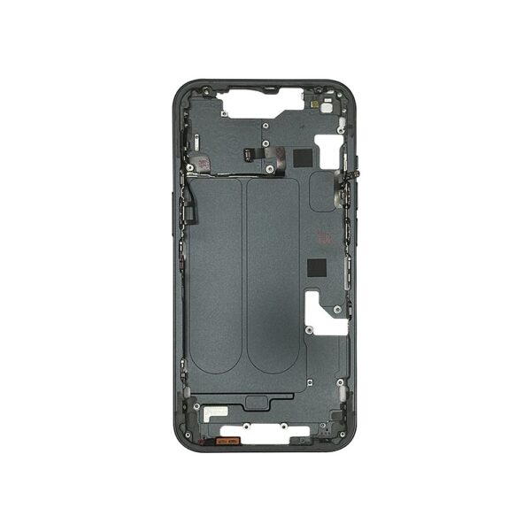 Mid Frame w/ Power Flex / Volume Flex for iPhone 14 (Midnight)