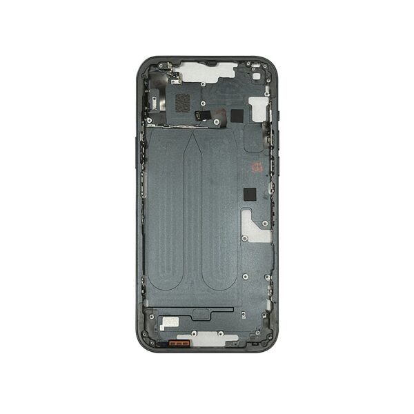 Mid Frame w/ Power Flex / Volume Flex for iPhone 14 Plus (Midnight)