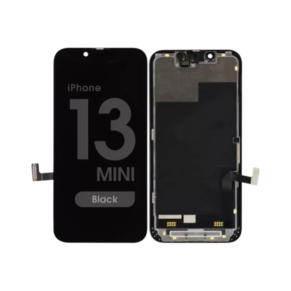OLED Screen Assembly for iPhone 13 Mini (Larger Notch) (Black)