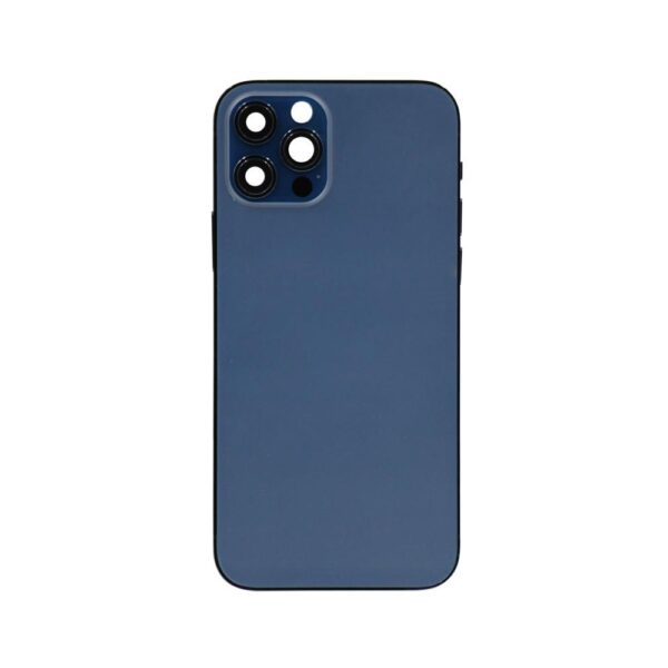 Back Housing for iPhone 12 Pro (No Logo) (Pacific Blue)