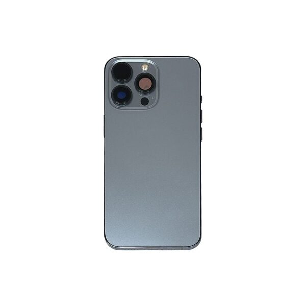 Back Housing w/ small parts for iPhone 13 Pro (No Logo) (US version) (Sierra Blue)