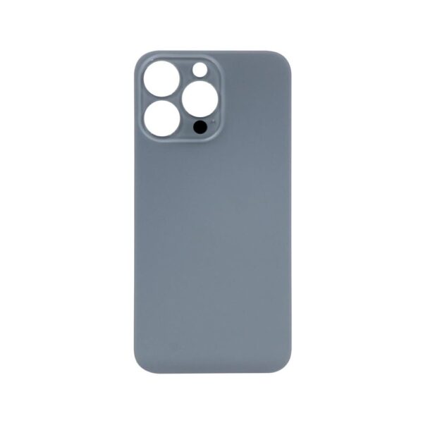 Glass Back Cover for iPhone 13 Pro (No Logo) (Sierra Blue)