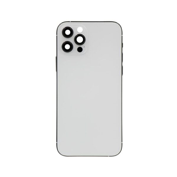 Back Housing for iPhone 12 Pro (No Logo) (Silver)