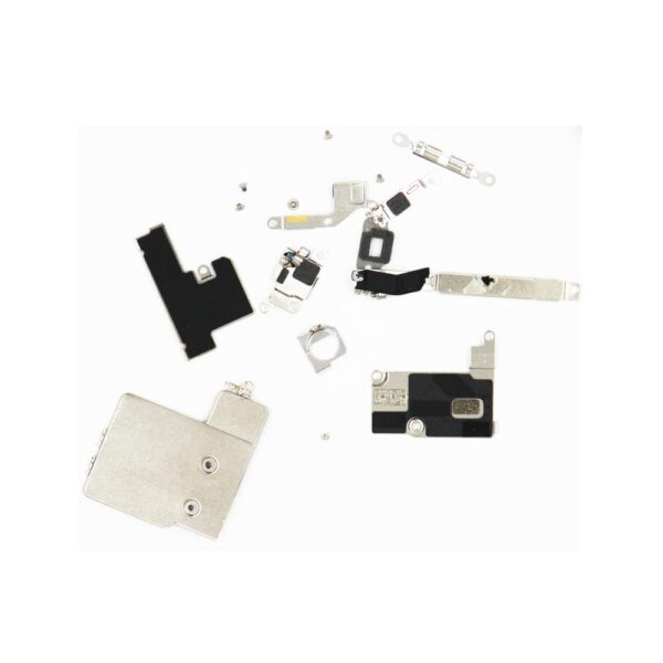 Small Metal Internal Bracket Shields for iPhone 13 Mini (Full Set)