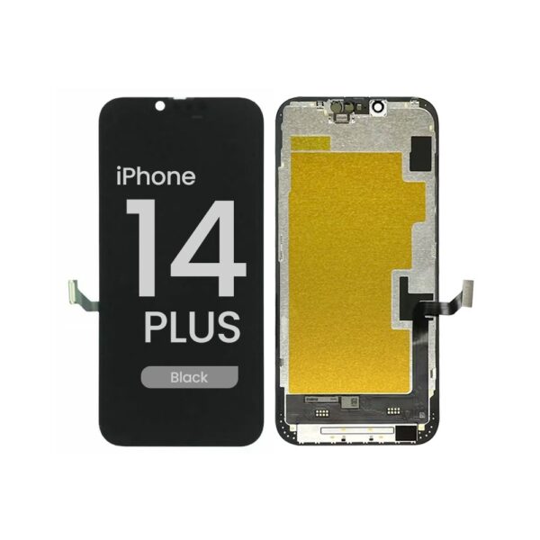 Soft OLED Screen Assembly for iPhone 14 Plus (Black)