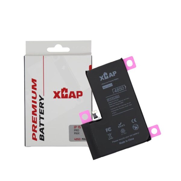 Extended Capacity Battery for iPhone 15 Pro Max (4850 mAh)