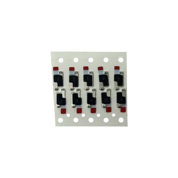 (10 Pack) Rear Microphone Mesh for iPhone 15 Plus (Black)