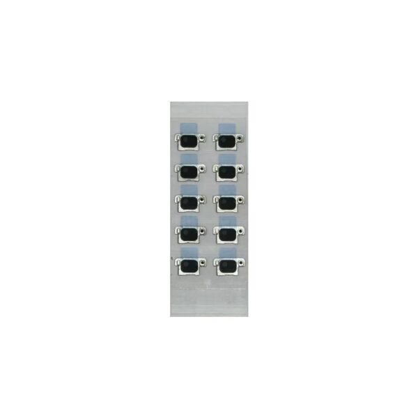 (10 Pack) Rear Microphone Mesh for iPhone 15 Pro (Black)