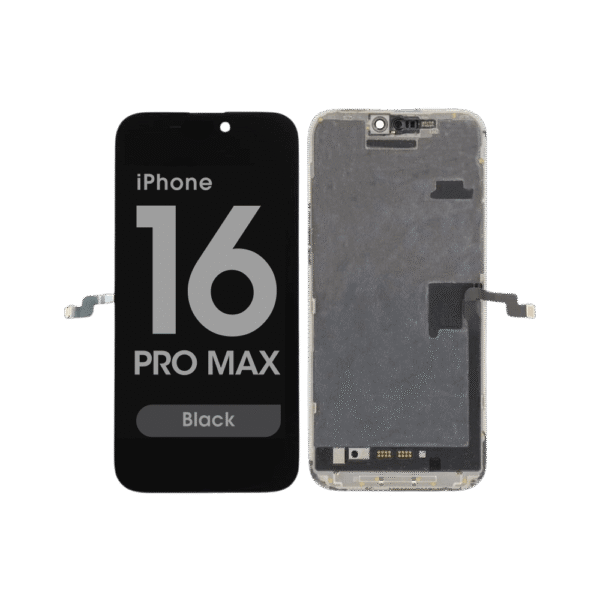 LCD Screen and Digitizer Assembly for iPhone 16 Pro Max (Black)