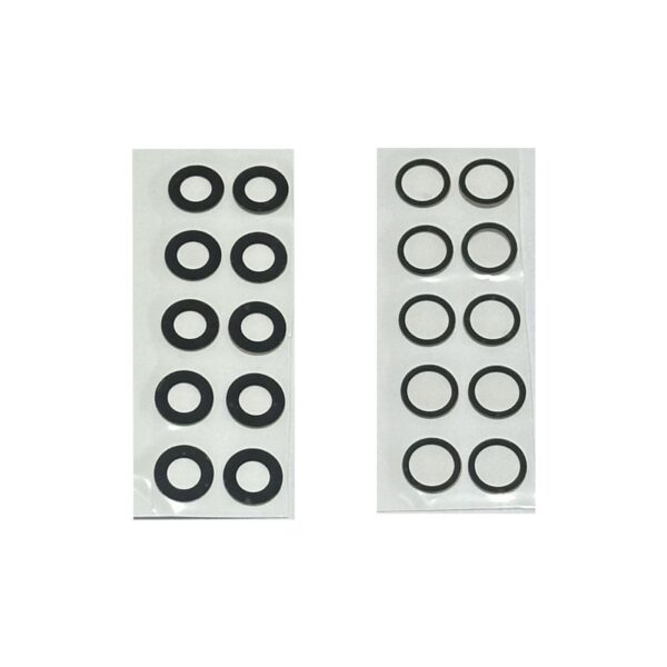 (10 Pack) Rear Camera Lens w/ Adhesive for iPhone 16 (Glass Only)