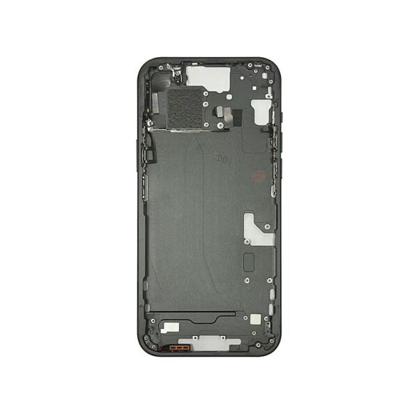 Mid Frame w/ Power flex / volume flex for iPhone 15 Plus (Black)