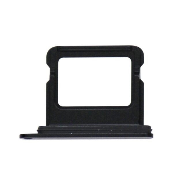 Single Sim Card Tray for iPhone 16 Plus (Black)