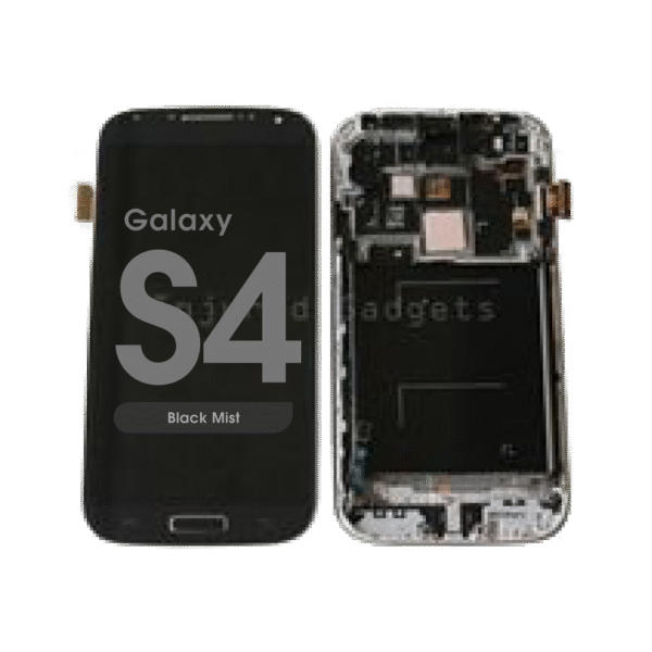 LCD Screen and Digitizer Assembly w/ Frame for Samsung Galaxy S4 (L720 / I545) (Black Mist)