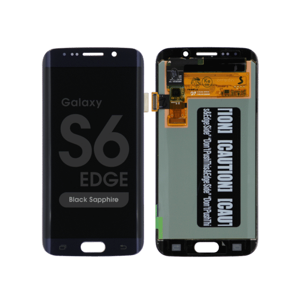 OLED Screen and Digitizer Assembly for Samsung Galaxy S6 Edge (G925) (No Frame) (Black Sapphire)