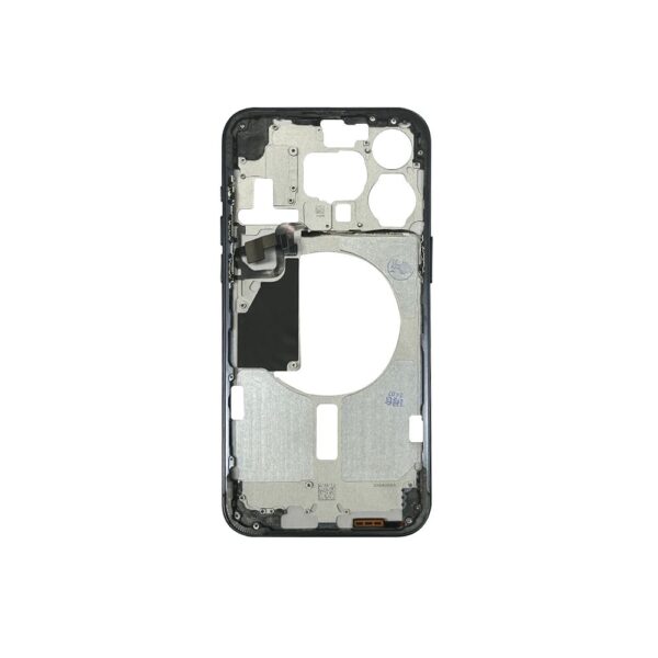 Mid Frame w/ Power Flex / Volume Flex for iPhone 15 Pro Max (US Version) (Blue Titanium)