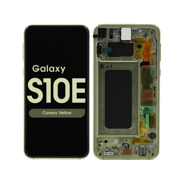 OLED Screen and Digitizer Assembly w/ Frame for Samsung Galaxy S10e (G970) (Canary Yellow)