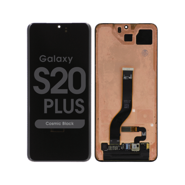 OLED Screen and Digitizer Assembly for Samsung Galaxy S20 Plus (G985) (No Frame) (Cosmic Black)
