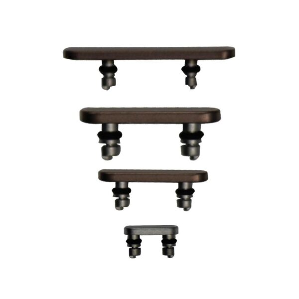 Hard Button Set for iPhone 16 Pro (Sidekey Button / Mute Button / Volume Button) (Desert Titanium)