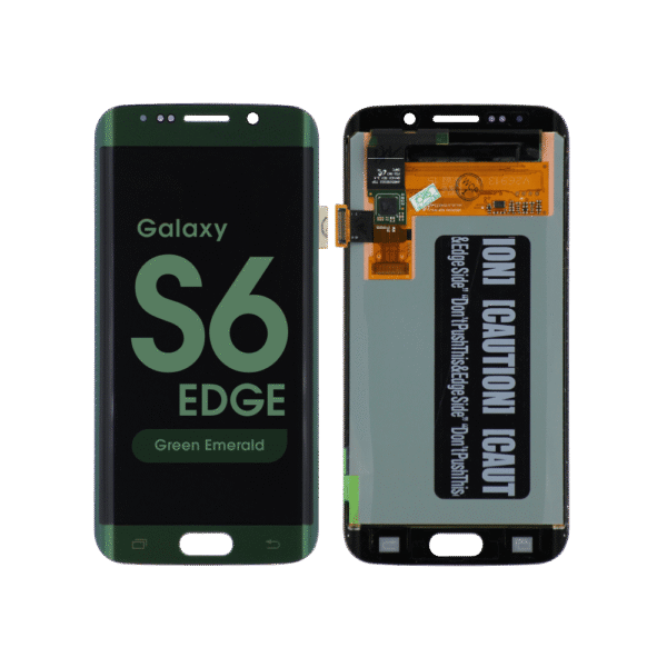 OLED Screen and Digitizer Assembly for Samsung Galaxy S6 Edge (G925) (No Frame) (Green Emerald)