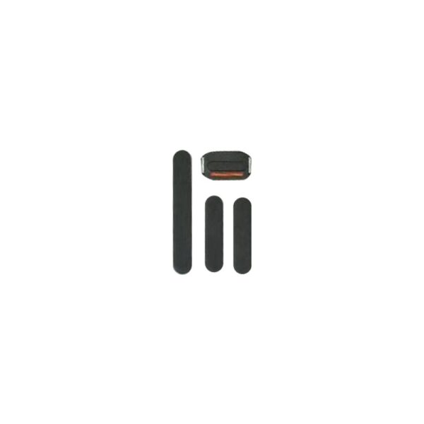 Hard Button Set for iPhone 15 Plus (Black)
