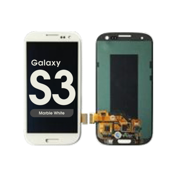 LCD Screen and Digitizer Assembly for Samsung Galaxy S3 (I9300) (No Frame) (No Logo) (Marble White)