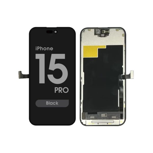 LCD Screen and Digitizer Assembly for iPhone 15 Pro