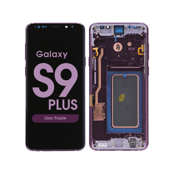 OLED Screen and Digitizer Assembly w/ Frame for Samsung Galaxy S9 Plus (G965) (Lilac Purple)